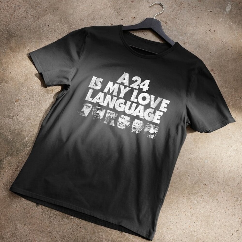 A24 Is My Love Language T-Shirt Movie Lovers Graphic Tee For Fans And Collect 73
